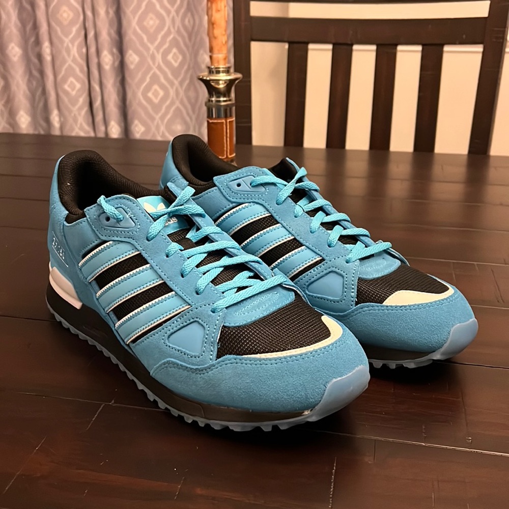 Adidas ZX 750 Shoes Sneakers GW4210 new Sky Rush Blue ZX750 Men’s Size 11